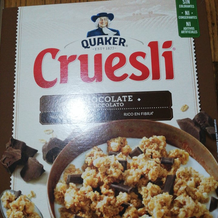 photo of Quaker Cruesli Chocolate  shared by @snakegdg on  13 Sep 2023 - review