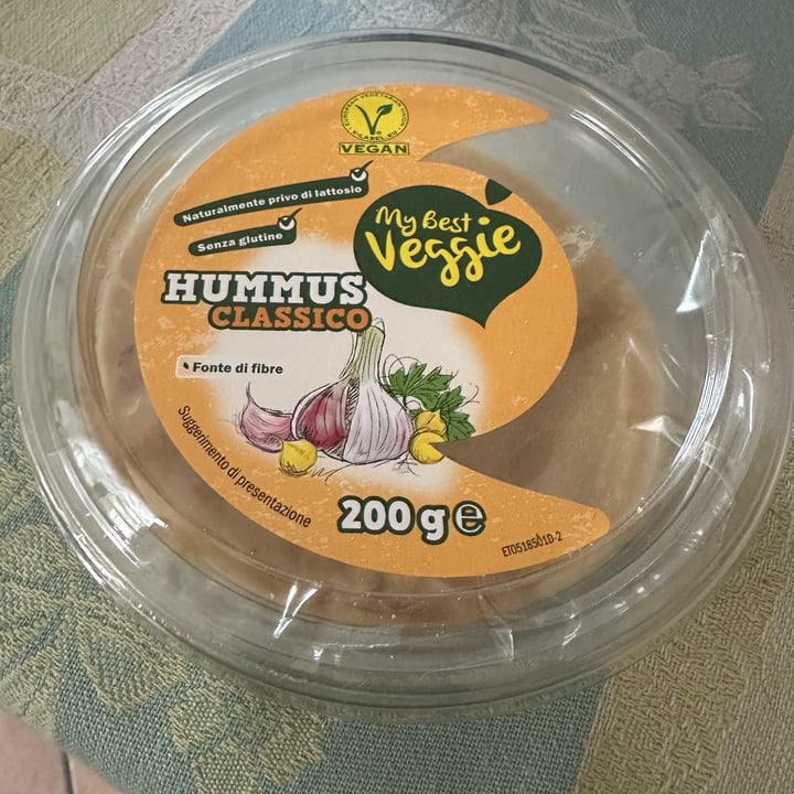 photo of My Best Veggie Hummus classico shared by @dealeila on  21 Oct 2023 - review