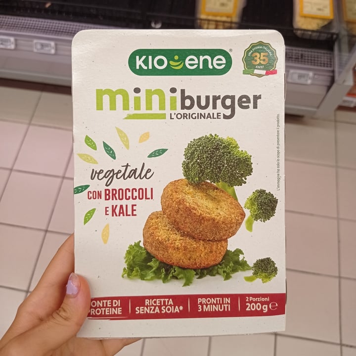 Kioene Mini burger vegetali con broccoli e kale Review abillion