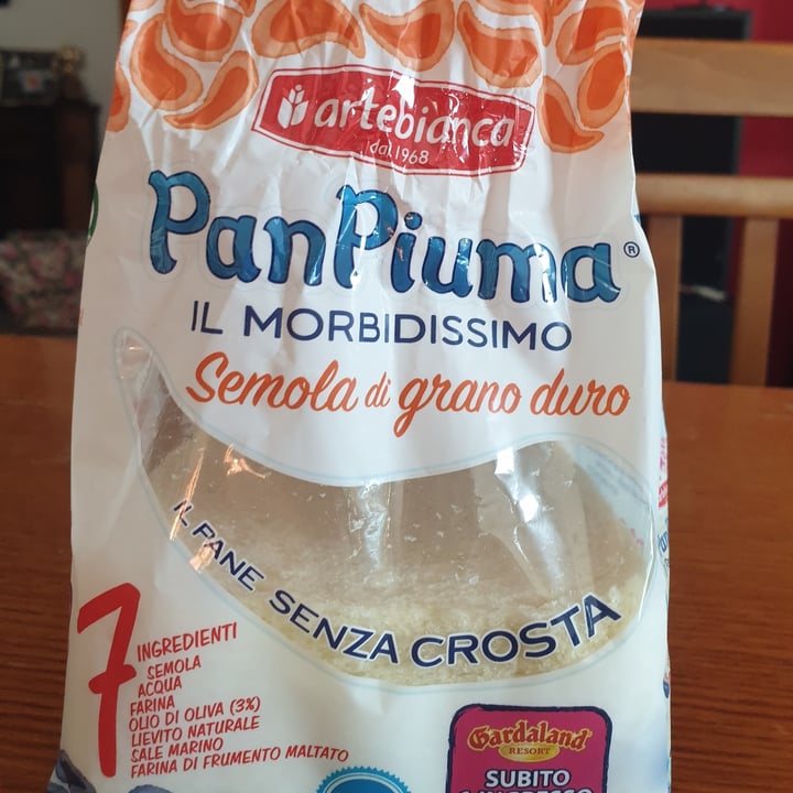 photo of Artebianca Artebianca PAN PIUMA GRANO DURO vegan shared by @marihola on  04 Oct 2023 - review