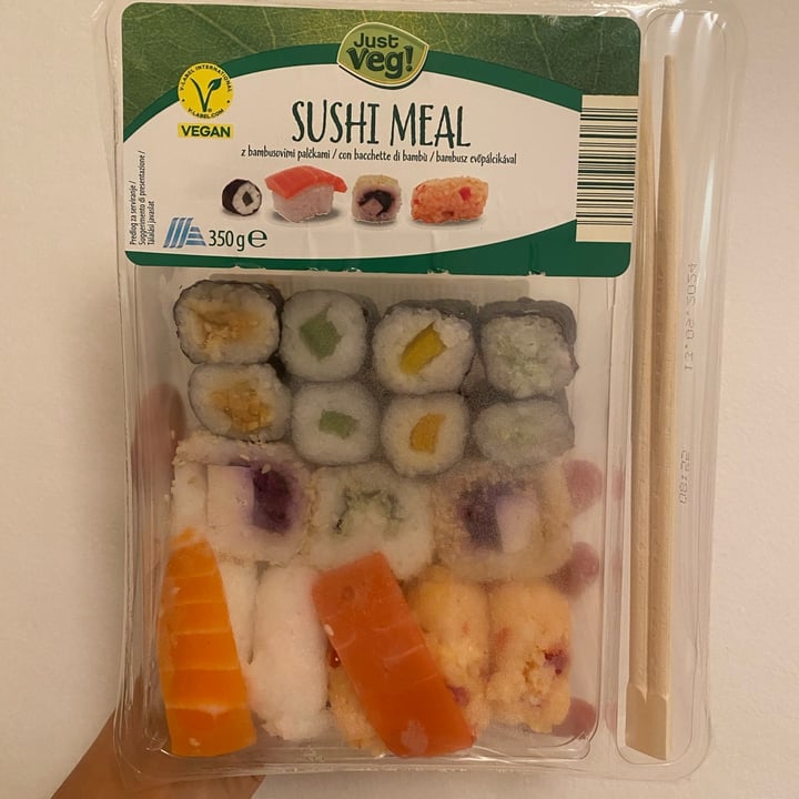 photo of Just Veg! (ALDI Italy) sushi meal shared by @gre on  09 Sep 2024 - review