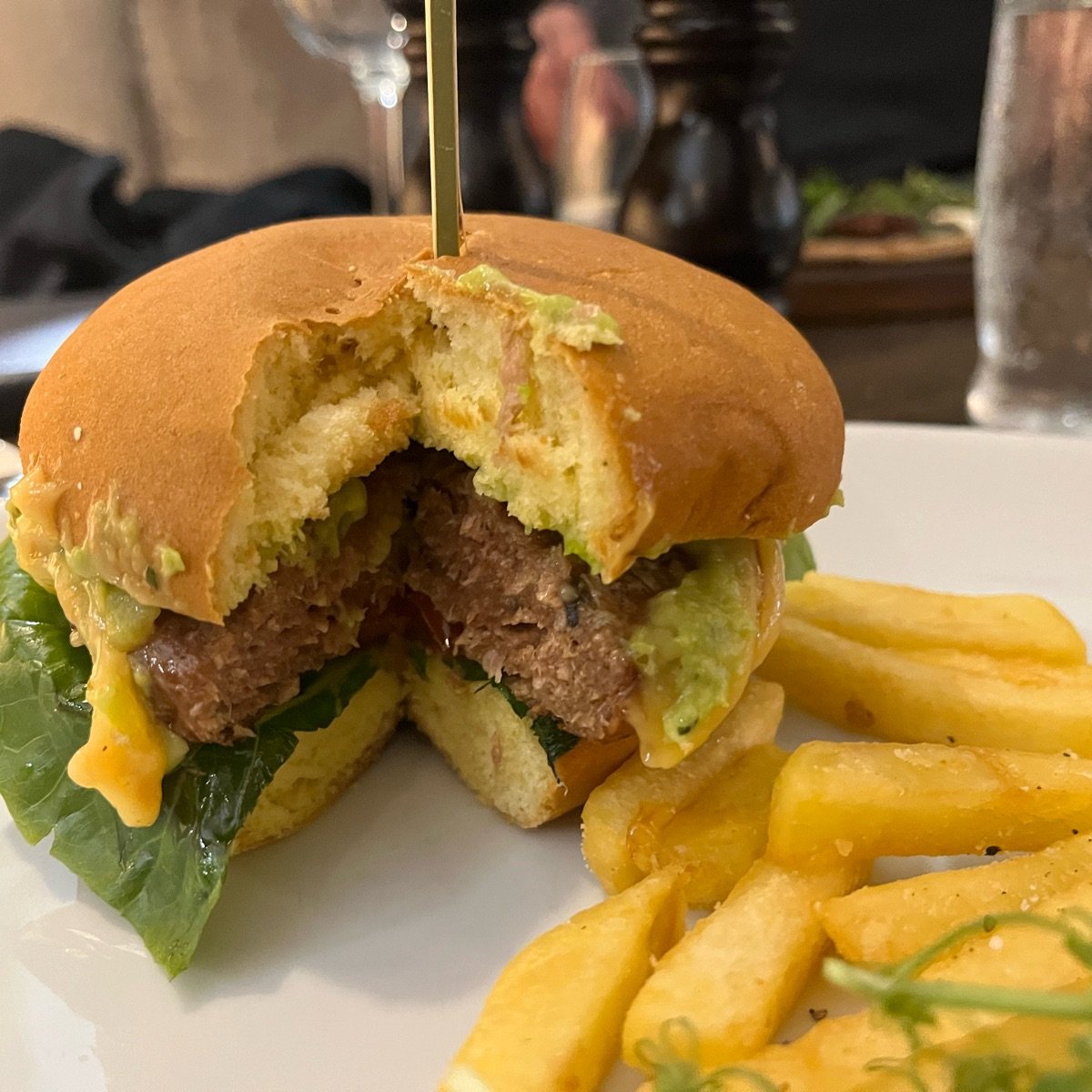 The Hudson vegan burger and chips Reviews abillion