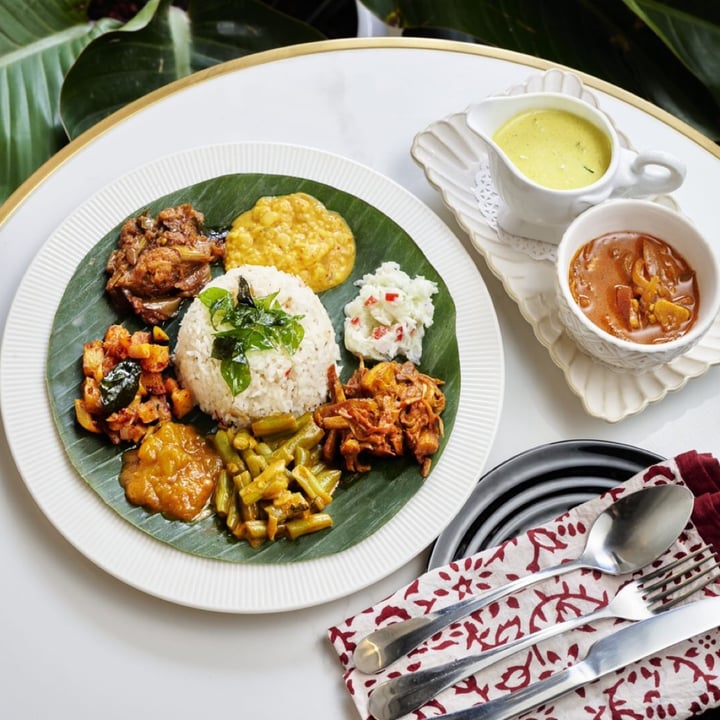 photo of Kunthaville Signature Curry Leaf Coconut Rice with Jackfruit & Assorted Sides shared by @thetraveler on  10 Mar 2025 - review