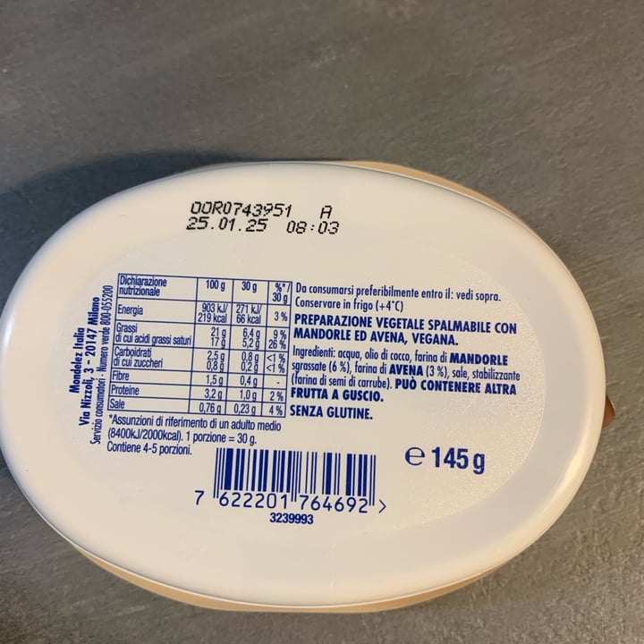 photo of Philadelphia Almond & Oat Based shared by @gaia32 on  12 Nov 2024 - review