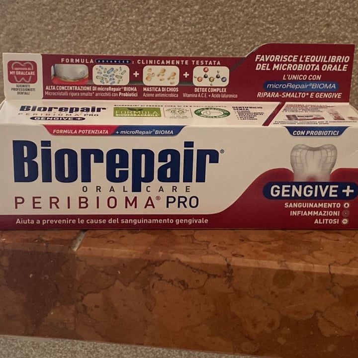 photo of Biorepair dentifricio peribioma pro shared by @ema79 on  16 Aug 2025 - review