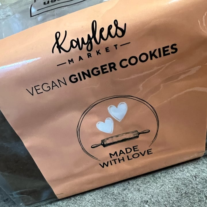 photo of Kaylees market Vegan Ginget Cookies shared by @ftc on  21 Oct 2023 - review