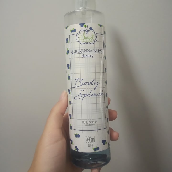 photo of Giovanna baby desodorante  blueberry shared by @anaveggan on  11 Oct 2023 - review