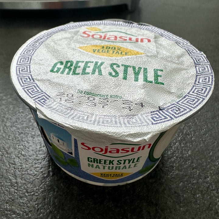 photo of Sojasun Greek Style Naturale shared by @thevegansofi on  12 May 2024 - review