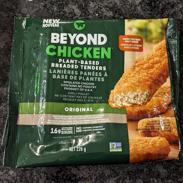 photo of Beyond Meat Beyond Chicken Plant-Based Breaded Tenders shared by @stormm on  31 Jan 2024 - review