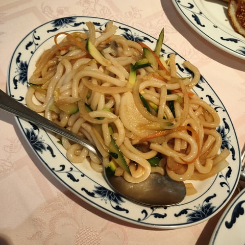 Udon con verdure