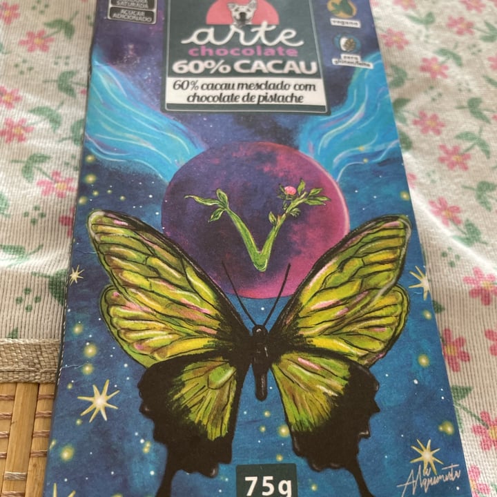 photo of Arte Chocolate 60% Cacau com Pistache shared by @deborahdevi on  27 Jun 2024 - review