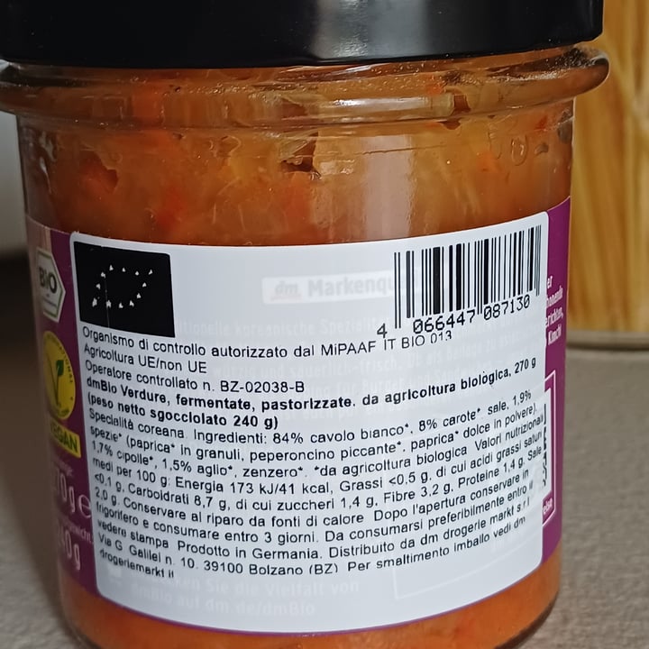 photo of dmBio kimchi shared by @kate71 on  09 Sep 2025 - review