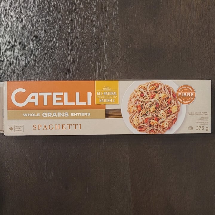 photo of Catelli Whole Grain Spaghetti shared by @theveglife on  17 Apr 2024 - review