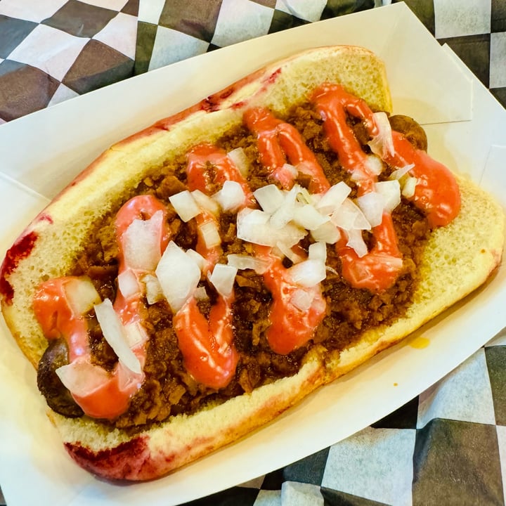 photo of The Dirty V Plant-Based Noshery Sloppy Coney Dog shared by @clarec36 on  25 Apr 2024 - review