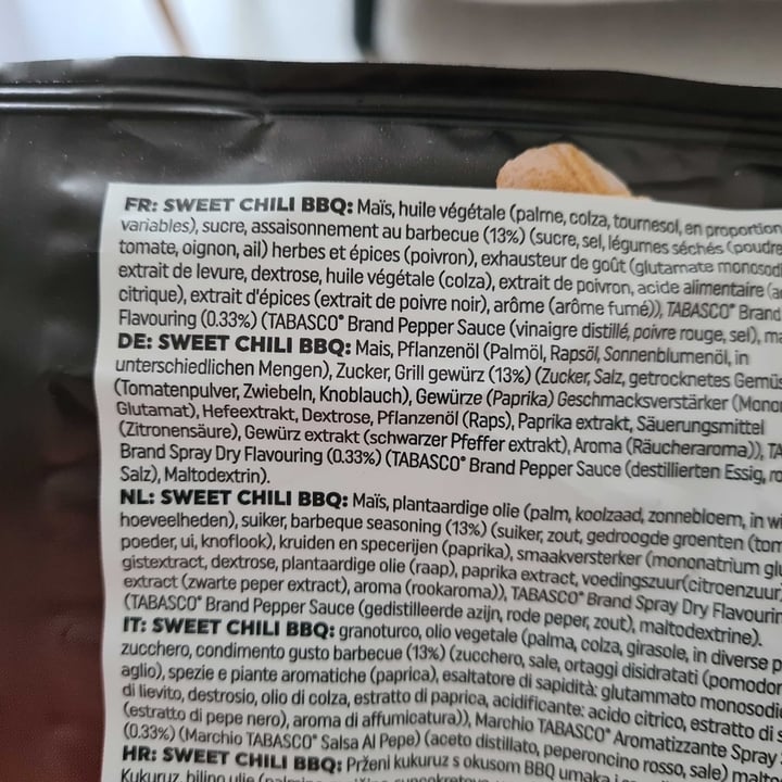 photo of Jimmy's Sweet Chili Bbq Popcorn with the flavour of Tabasco shared by @wildbird on  18 Sep 2024 - review