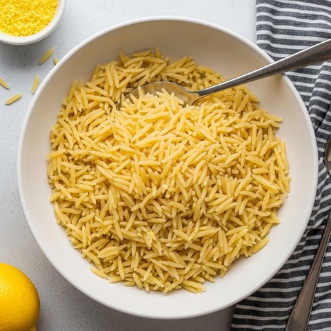 Quick & Easy Creamy Vegan Lemon Orzo: Your New Go-To Dairy-Free Pasta!