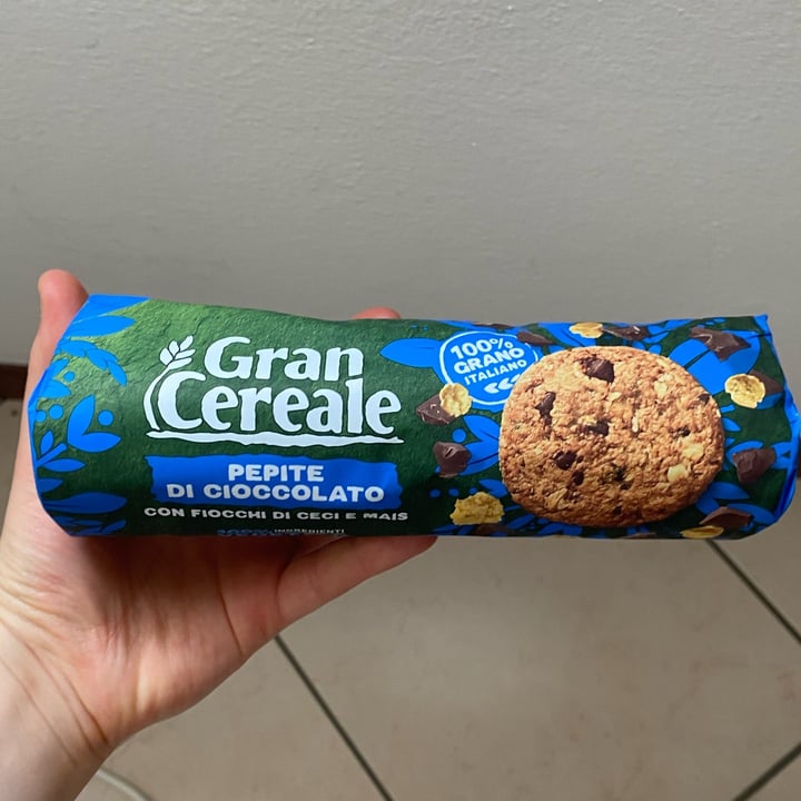 photo of Gran Cereale Biscotti con pepite di cioccolato, fiocchi di ceci e mais shared by @giorgiamk on  19 May 2024 - review