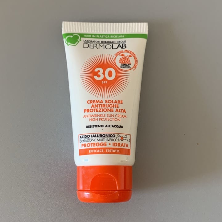photo of Deborah Dermolab Crema solare shared by @patheimathos on  22 Jun 2024 - review