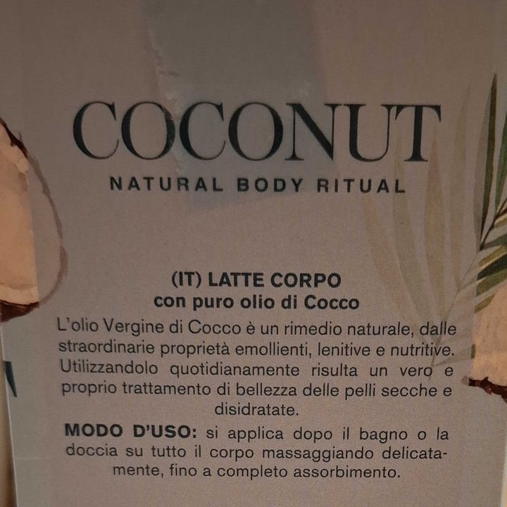 photo of Phytorelax Coconut natural body ritual shared by @darkessa on  15 Aug 2025 - review
