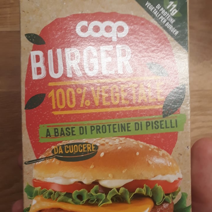 photo of Coop Burger 100 Per Cento Vegetale Coop shared by @giovannieugenio on  09 Jul 2024 - review