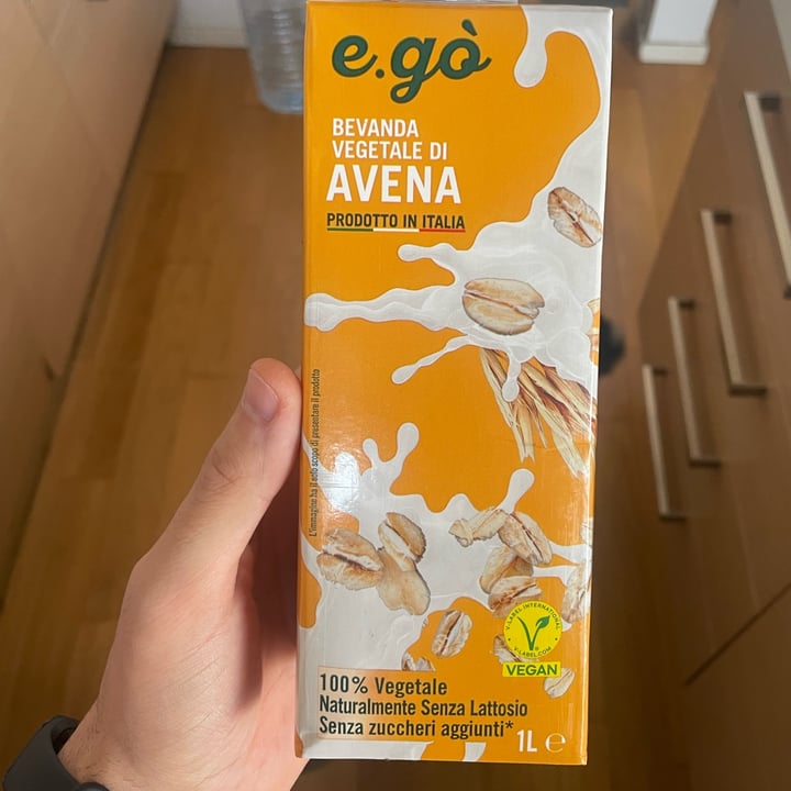 photo of e.gó Latte di avena shared by @tenny88 on  13 May 2024 - review