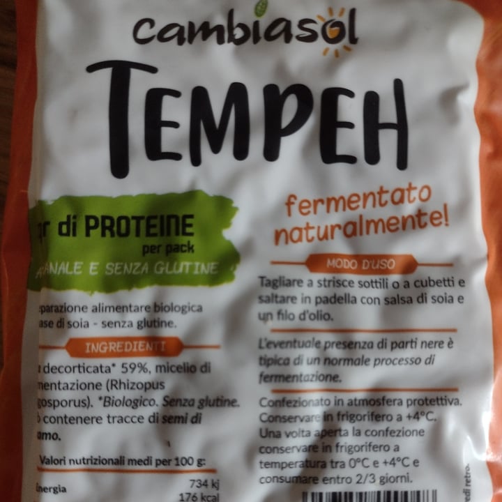 photo of Cambiasol Tempeh shared by @loriana on  20 Aug 2023 - review