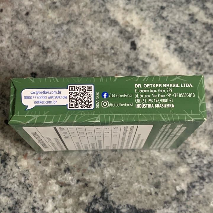 photo of Dr. Oetker Gelatina de Morango shared by @vimauro on  30 Sep 2025 - review