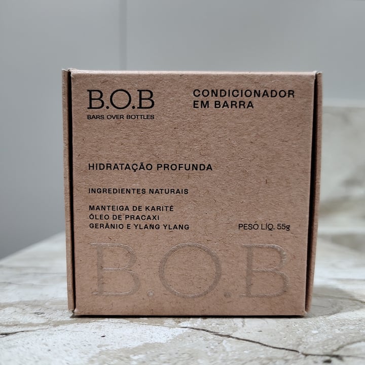 photo of B.O.B Condicionador em Barra Hidratação Profunda shared by @liamara on  04 Nov 2023 - review