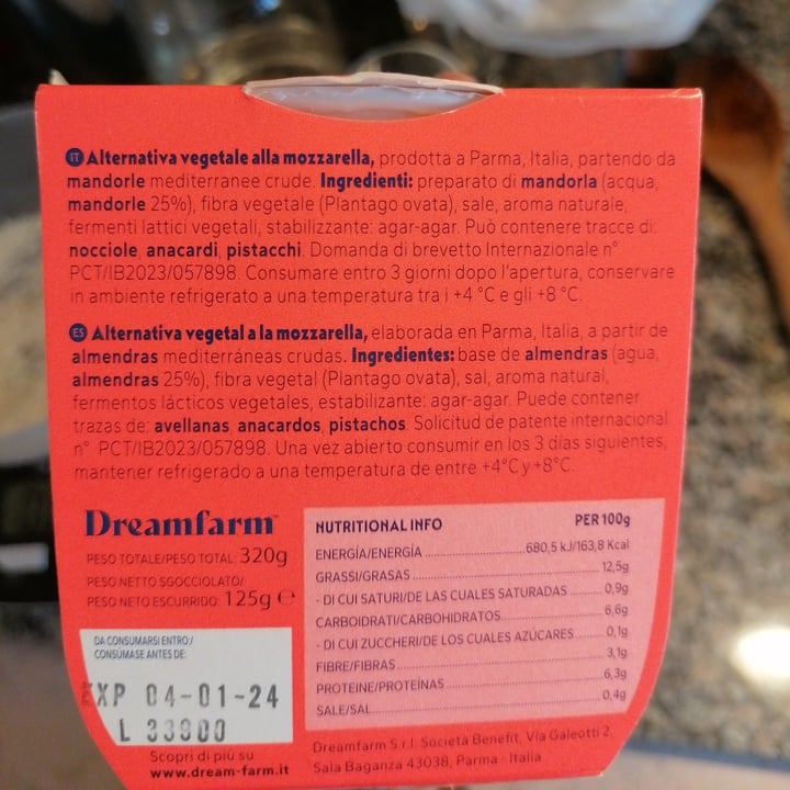 photo of Dream Farm mozzarella dream farm shared by @flickss on  19 Dec 2023 - review