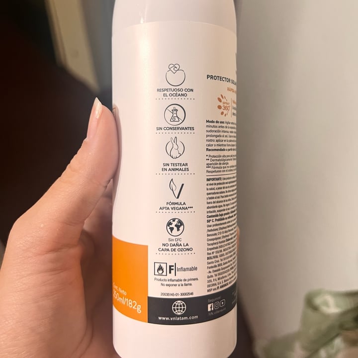 photo of Villeneuve Protector Solar Fps 30 shared by @mairita- on  17 Nov 2024 - review