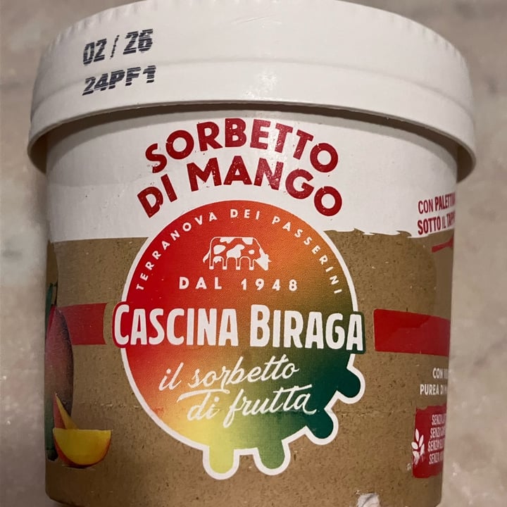 photo of Cascina Biraga Sorbetto Al Mango shared by @lucciola on  25 Jul 2024 - review
