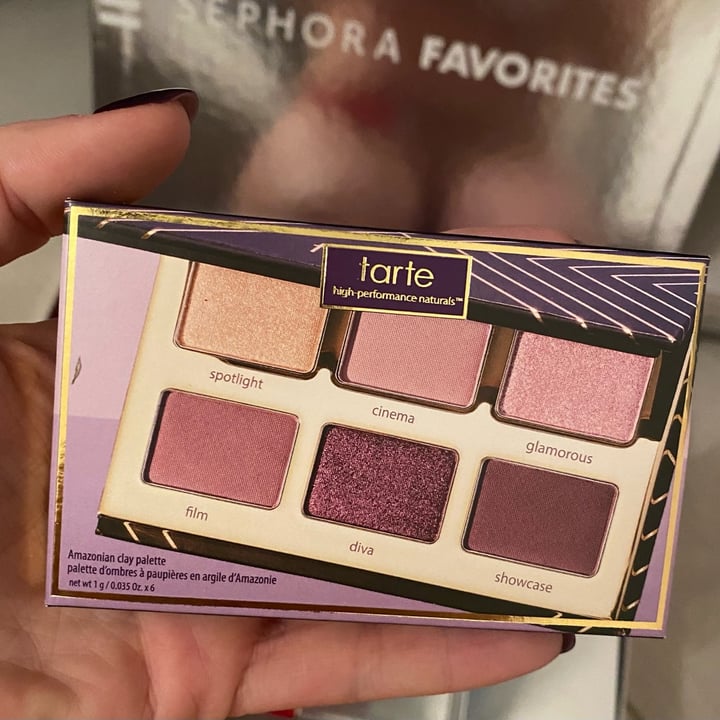 photo of Tarte Cosmetics palette shared by @ludotomasi on  03 Dec 2024 - review