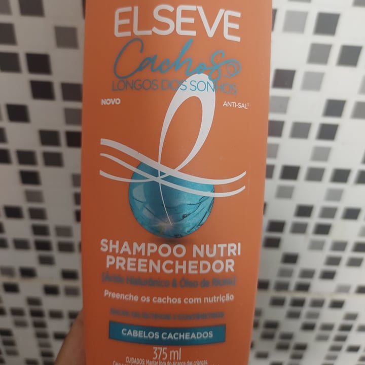 photo of Elseve shampoo CACHOS shared by @laurinhatais on  20 Mar 2024 - review