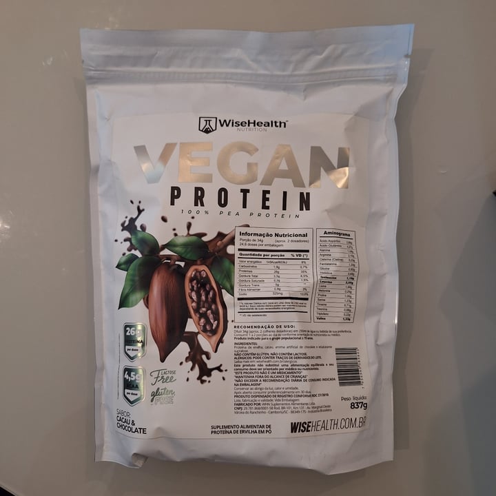 photo of Wise & healt Vegan Protein shared by @katiarozeli on  18 Dec 2023 - review