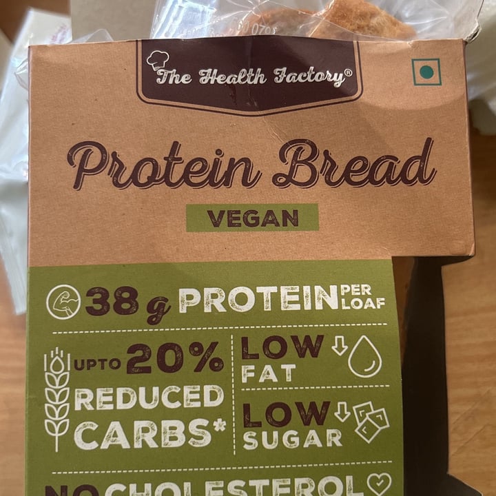photo of The Healthy Factory Protein Bread (Vegan) shared by @anntribe on  29 Oct 2023 - review