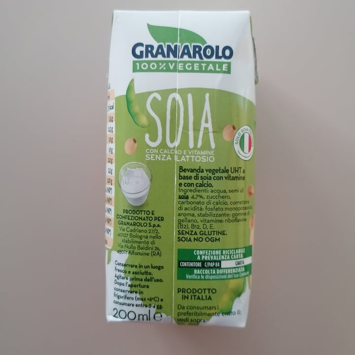 photo of Granarolo Bevanda di soia 200ml shared by @lacla2022 on  29 Sep 2024 - review