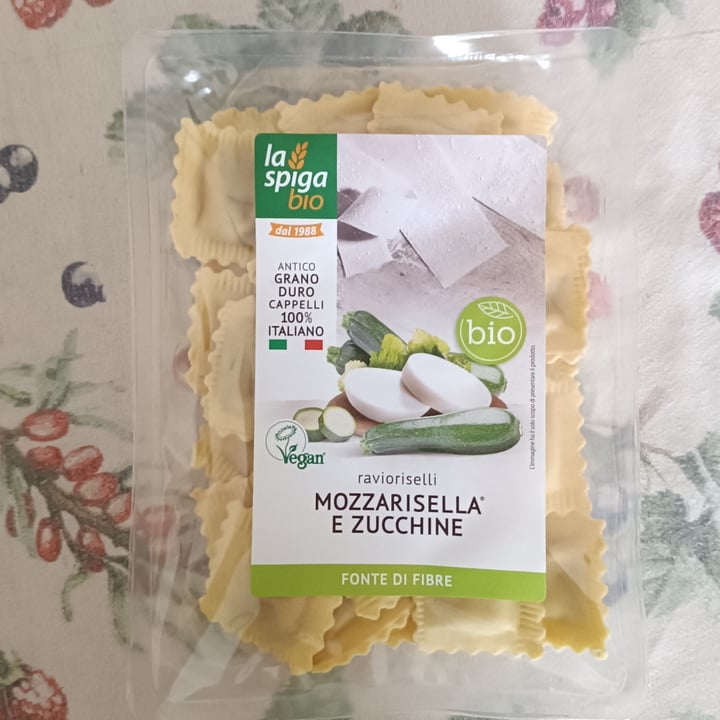 photo of La Spiga Bio ravioli ripieni di mozzarisella e zucchine shared by @fajonii on  02 Apr 2024 - review