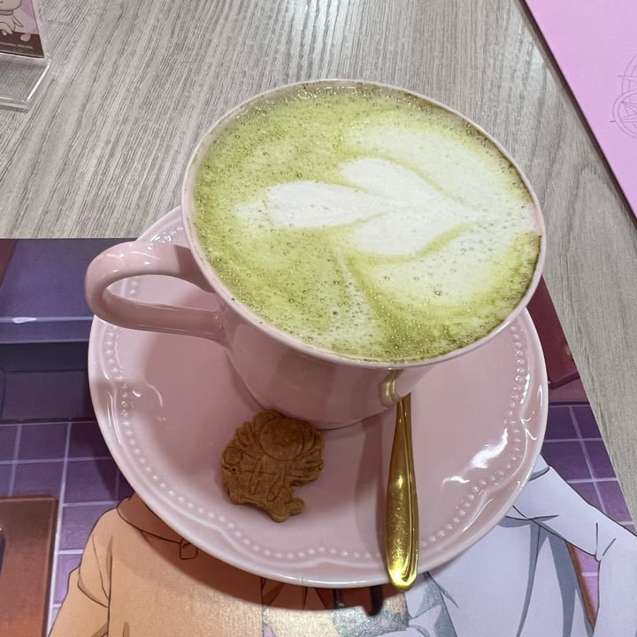 photo of Café Cardcaptor Sakura Matcha Latte shared by @deboramora on  01 Oct 2025 - review