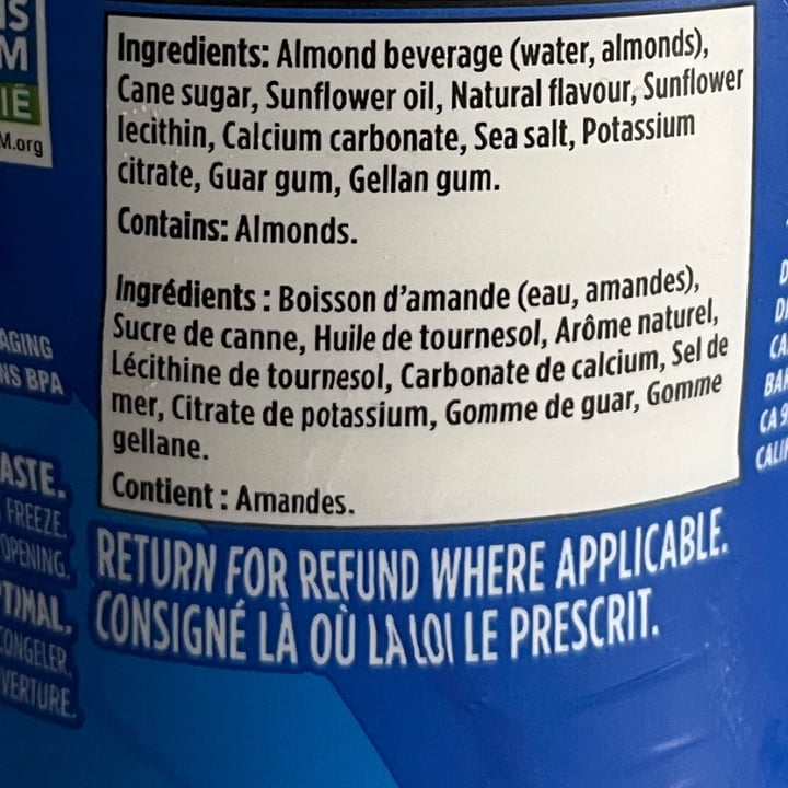photo of Califia Farms Coffee Whitener with Almond Beverage - French Vanilla Flavour shared by @louisg on  27 Sep 2025 - review