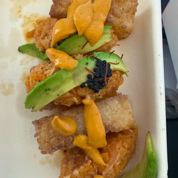 photo of Beyond Sushi (W 56th Street) Spicy “tuna” crispy rice shared by @veganfoodcrazy on  10 Mar 2024 - review