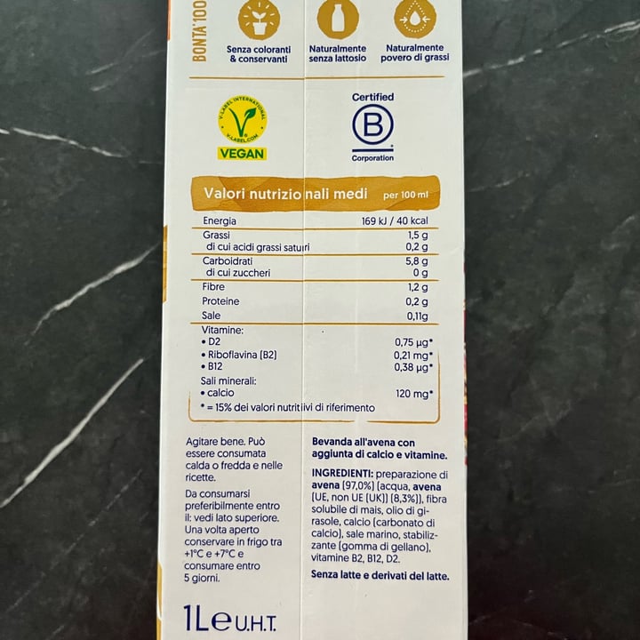 photo of Alpro Bevanda di avena senza zucchero shared by @fede27 on  31 Mar 2024 - review