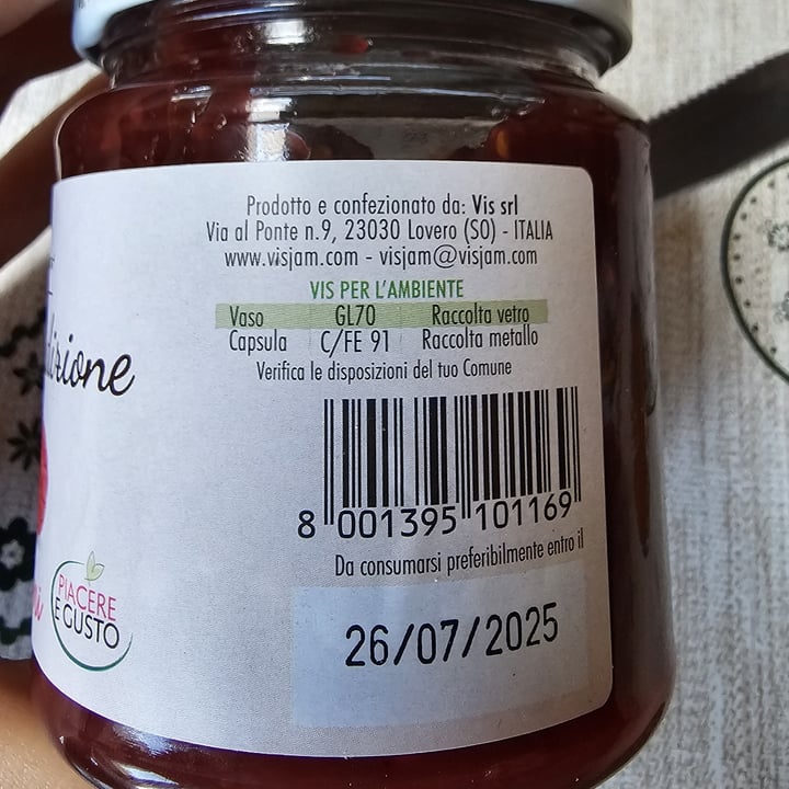 photo of Vis Confettura extra di lamponi - Natura e tradizione shared by @jennycom on  22 Jun 2024 - review