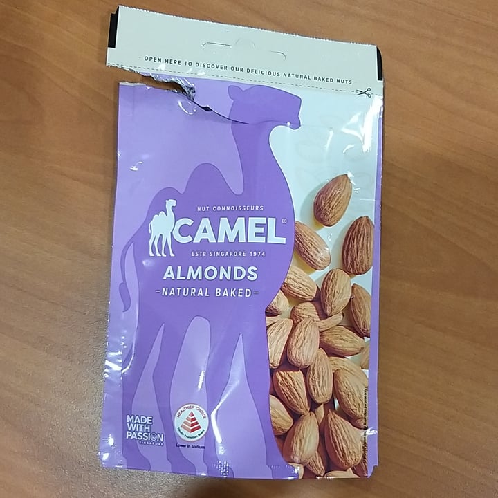 photo of Camel Almonds (40g packet) shared by @darkchocoholic on  25 Aug 2023 - review