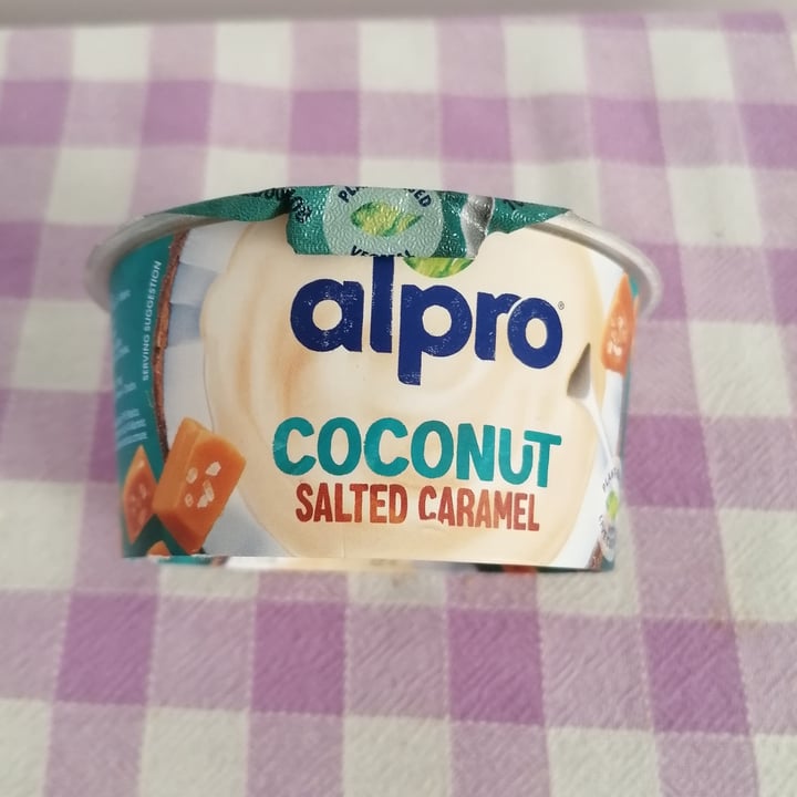photo of Alpro Yogurt Coconut Salted Caramel shared by @govegan2020 on  18 Sep 2023 - review