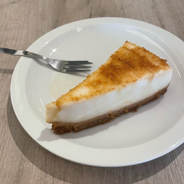 Photo of the dish “Cheescake « crème brûlée »”