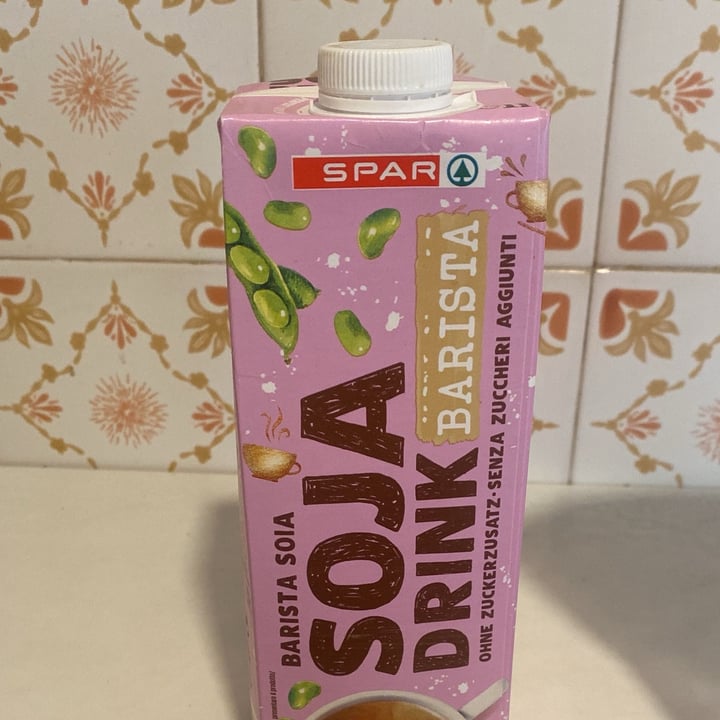 photo of Spar Sojadrink Barista shared by @veganfuorisede on  07 May 2024 - review