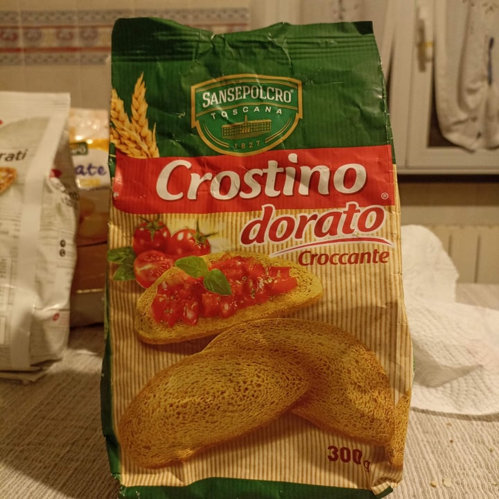 photo of Sansepolcro toscana crostino dorato croccante shared by @elena on  23 Sep 2023 - review