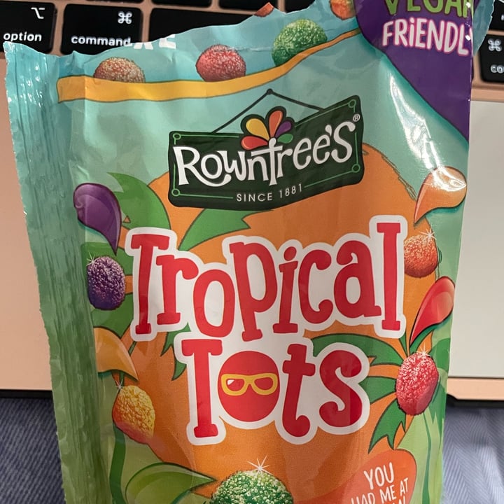 photo of Rowntree's tropical tots shared by @veganpr on  15 Nov 2023 - review