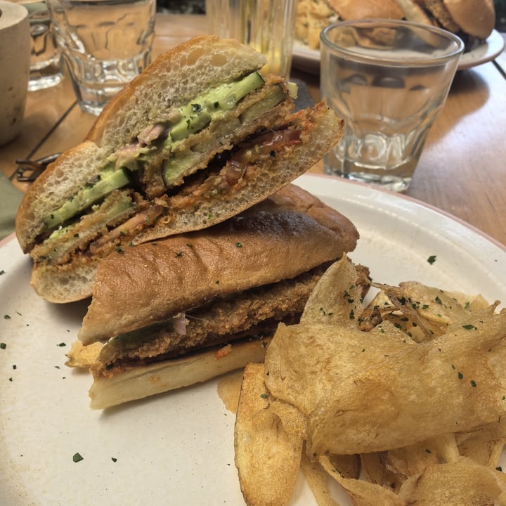 photo of Manggis in Canggu Eggplant Schnitzel Sandwich shared by @stefietokee on  09 Jan 2025 - review