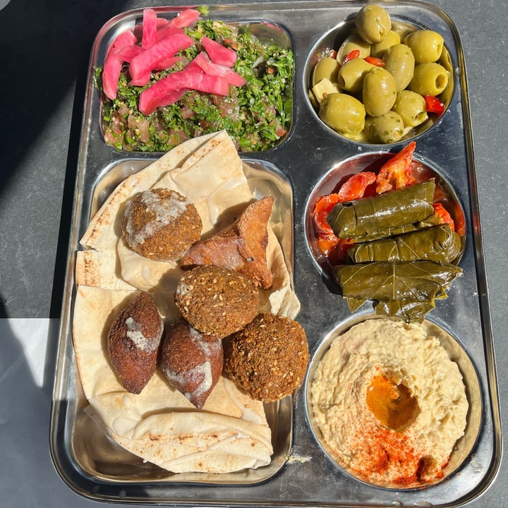 photo of The Pavilion Cafe Vegan meze shared by @sianski on  08 May 2024 - review